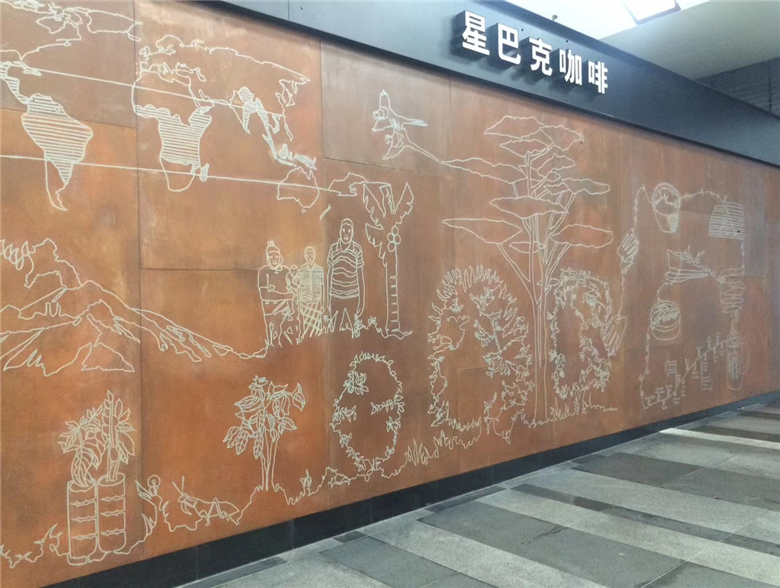 贾汪耐候钢幕墙